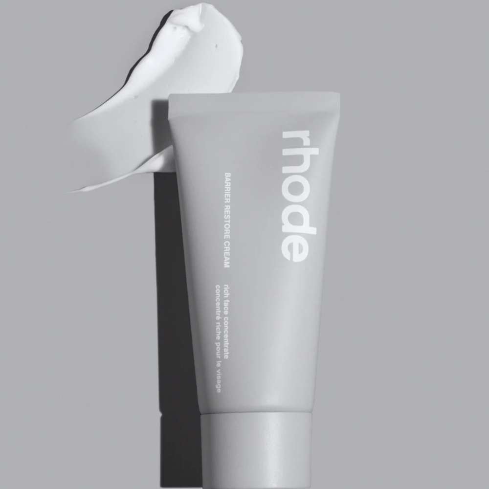 Hailey Bieber Rhode barrier restore cream BRC